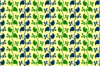 Leafy pattern 10 (colour)
