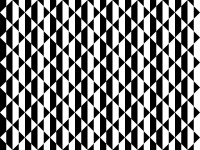 Stripy checkerboard pattern