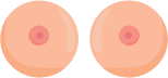 Two Disembodied Breasts