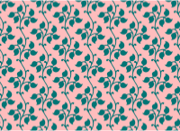 Leafy pattern 12 (colour)