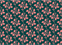 Leafy pattern 12 (colour 2)