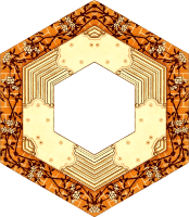 Hexagonal frame 4