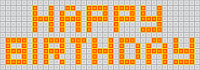 patterned lettering
