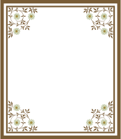 Floral frame 41