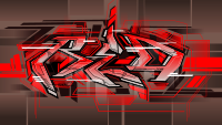 red graffiti