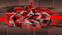 red graffiti