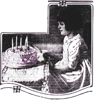 Girl with Cake