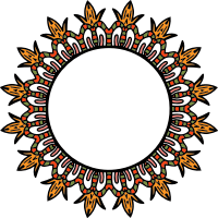 Circular frame 20 (colour)
