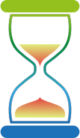 Colourful hourglass 2
