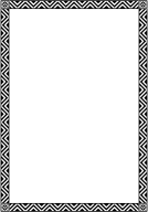 Border 101 (A4 size)