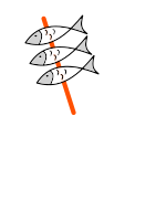Espeto de sardinas