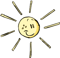 Sun face 4