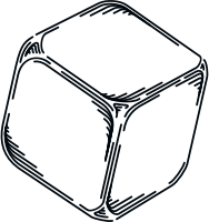 Blank die (outline)