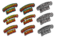 SuperHero Mania - Text