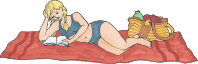 Beach girl 4