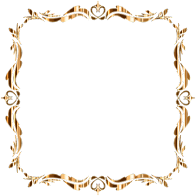 LeandroSciolas Vintage Frame Derivative Gold No Background