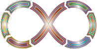 Infinity Segmented Arrows Stylish