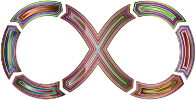 Infinity Segmented Arrows Stylish 2
