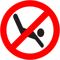 No Diving