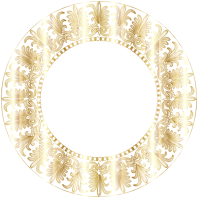 Gold Ionic Frieze Frame No BG