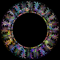 Chromatic Ionic Frieze Frame