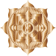 Prismatic Lotus Mandala Line Art 9