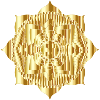 Prismatic Lotus Mandala Line Art 11