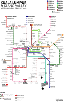 Kuala Lumpur & Selangor Metro Rail Transit