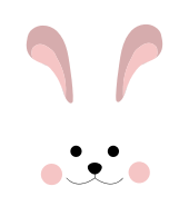 Cute Bunny Head