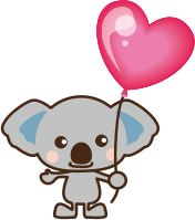Koala with Balloon