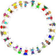 Kids Outline Frame Prismatic