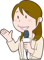 Female News Reporter