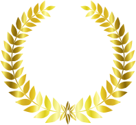 Gold Laurel Wreath