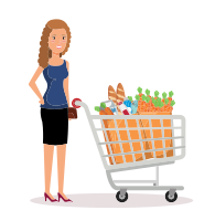 Shopping Lady
