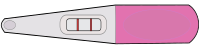 Pink Pregnancy Test