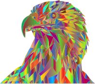 Low Poly Bald Eagle By Sharpi1980 Prismatic