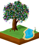 Isometric Serene Scene