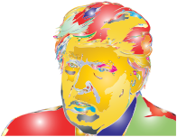 Donald Trump Portrait 3 Surreal