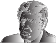 Donald Trump Portrait 3 Surreal 3