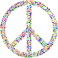 Petals Peace Sign Prismatic 2
