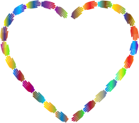 Helping Hands Heart Prismatic 2
