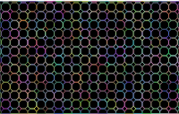 Octagonal Geometric Background Prismatic