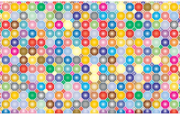 Octagonal Geometric Background Prismatic Type II 3