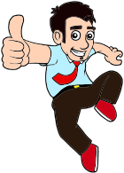 Enthusiastic Business Man