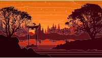 Digital Landscape Illustration 4