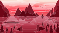 Digital Landscape Illustration 8
