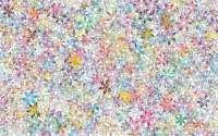 Floral Wallpaper Prismatic