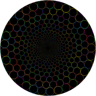 Circle Outlines Vortex Prismatic 2