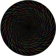 Chromatic Caustics Whirlpool