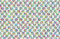 Prismatic Geometric Stars Background 2 No BG